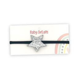 Star Headband - Silver